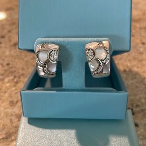 Belle etoile Adina white mother-of- pearl Earrings